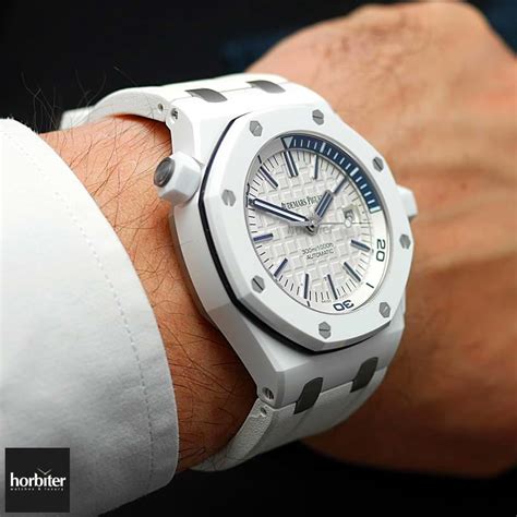 audemars piguet royal oak offshore diver white dial